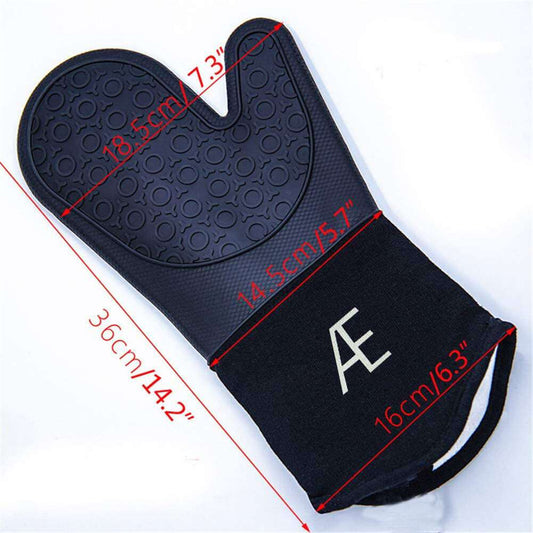 1 Pair Oven Gloves Heat Resistant Skin Friendly