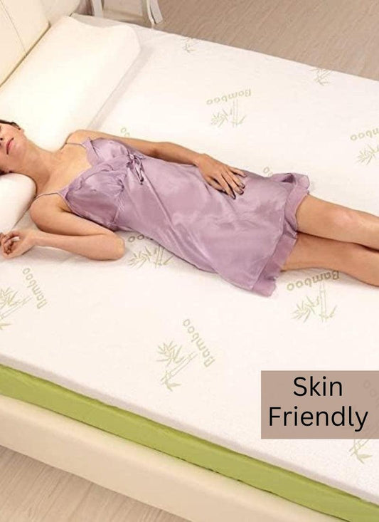 40D Bamboo Mattress Topper 2.5 Gel Memory Foam, Anti Slip Memory Foam , 300gsm by Heaven High
