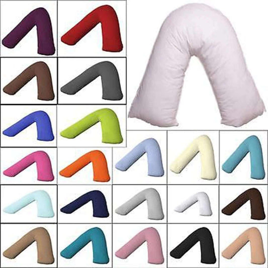 V Shaped colored Pillow