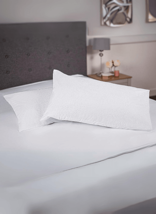 Waterproof Terry Toweling Pillow Protectors