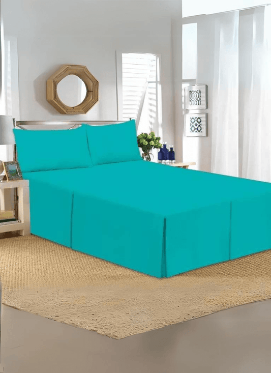 Plain Dyed Pleated Poly CottonnSheets