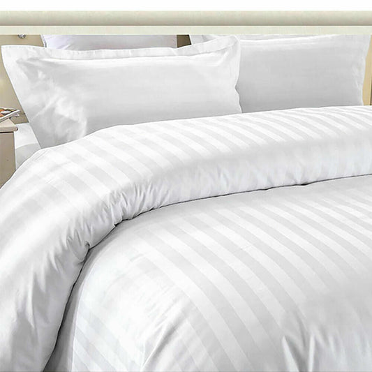 Stripe Duvet Cover & Pillow Set - 300TC 100% Egyptian Cotton