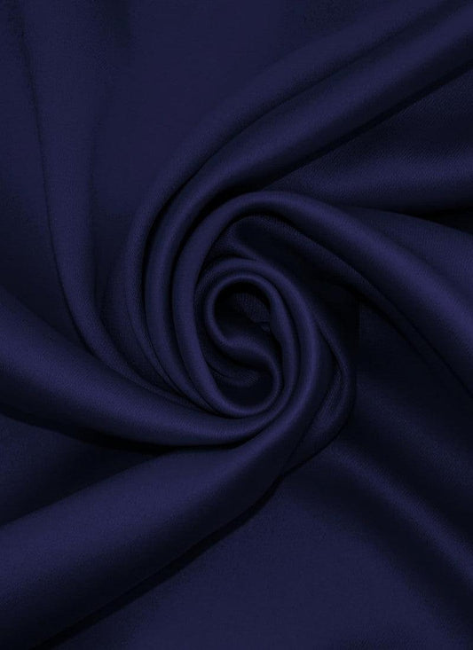 Thermal Thick Blackout Eyelet Ring Curtain - Blackout Curtains - Navy Blue