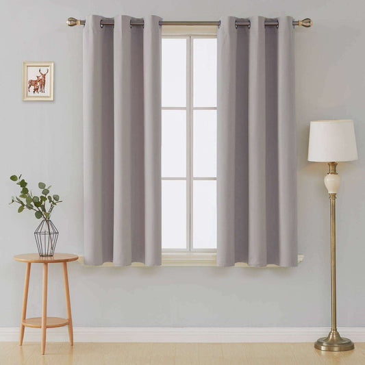 Thermal Thick Blackout Eyelet Ring Curtain - Blackout Curtains