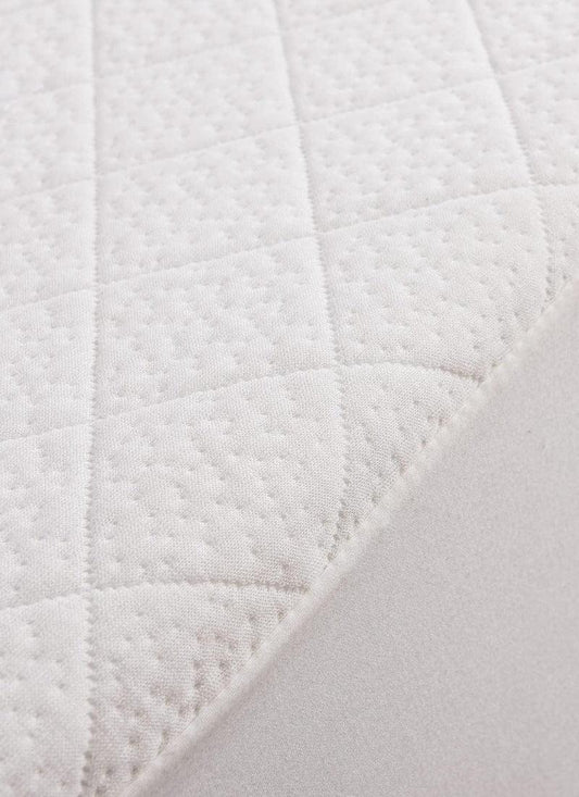 Waterproof Premium Bamboo Quilted Mattress Protector - Non Noisy Bed Bug Proof - Diamond Shape